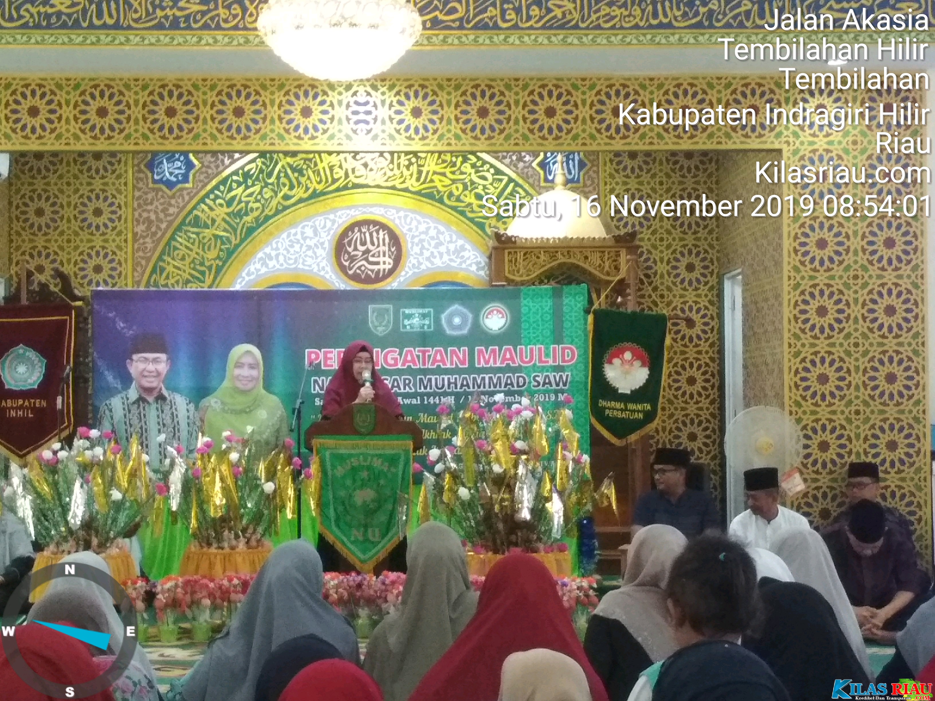 Bupati Inhil Peringatan Maulid Nabi Dapat Tingkatkan Keimanan dan Ketakwaan Kepada Allah SWT