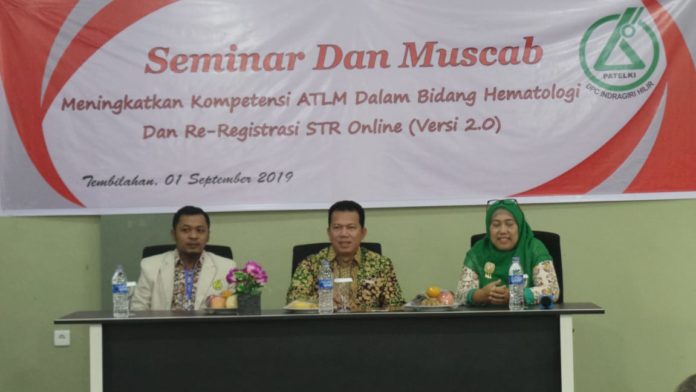 Seminar dan  Musyawarah Cabang Patelki, Kadinkes Inhil: Laboratorium Sebagai Pelaksana Teknis Keseha
