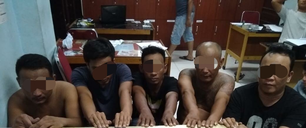 Diduga 5 Pelaku Narkoba Diamankan Polisi