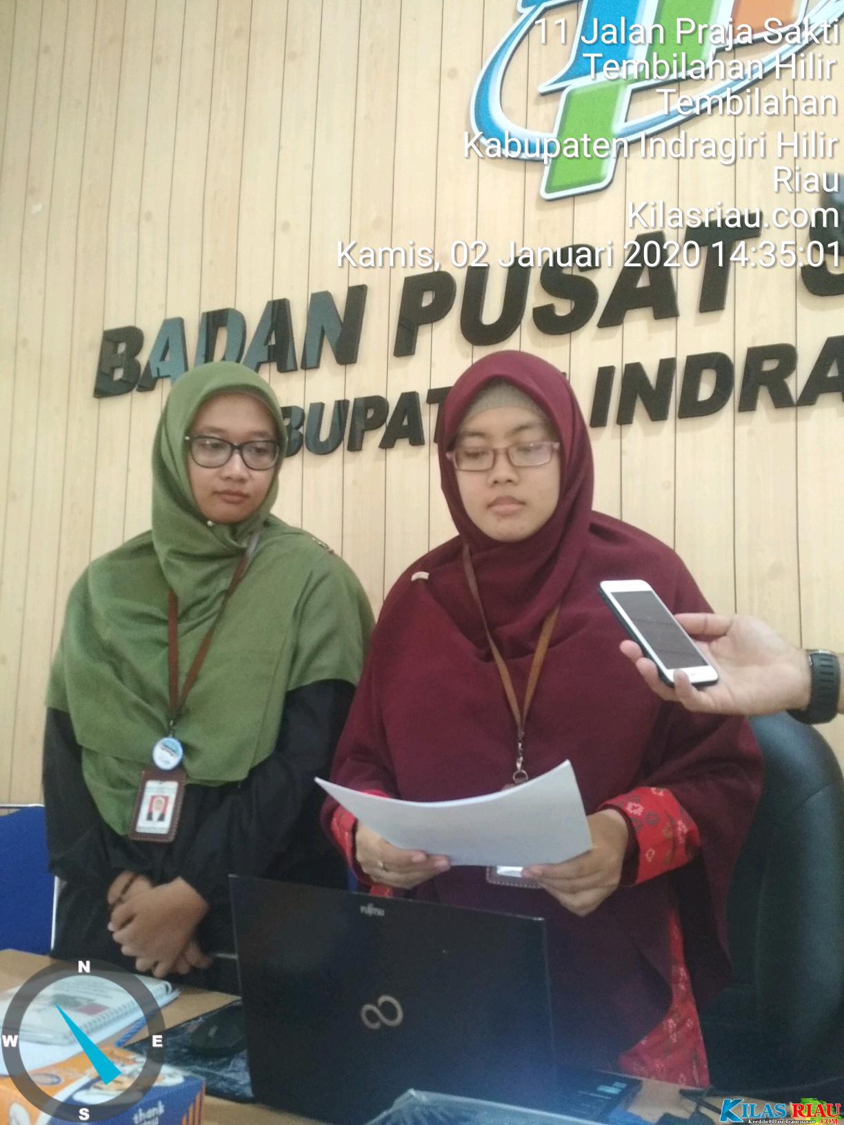 Perkembangan Indeks Harga Konsumen di Tembilahan Desember 2019 Alami Deflasi 0,02% dengan IHK 142,34