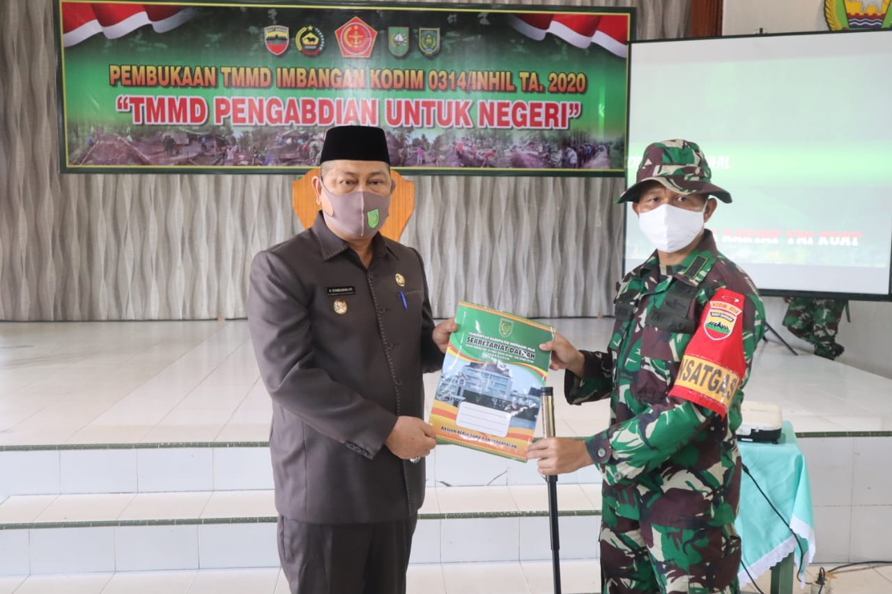 TMMD ke-108 Imbangan, Kodim Inhil; Wujudkan Kesejahteraan Masyarakat Serta Kondisi Juang yang Tanggu