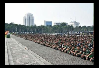 TNI Siapkan 5.800 Personel Bantu Pengamanan Sidang Kedua Di MK