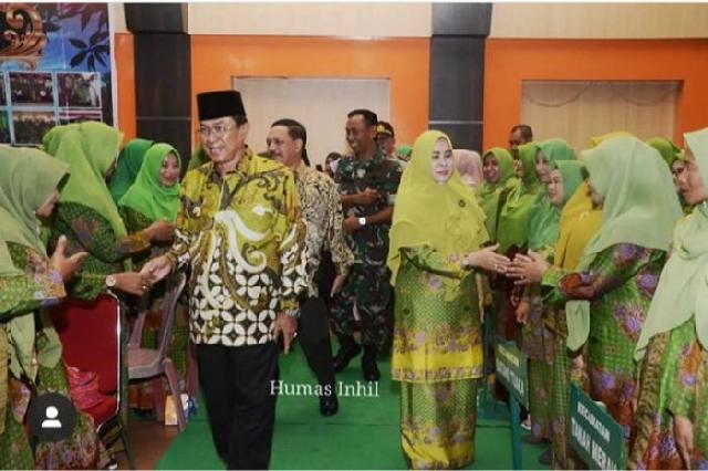 Bupati Inhil Hadiri Peringatan Hari Lahir Muslimat NU ke 73