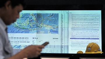 BMKG Meyebutkan 6 potensi Gempa