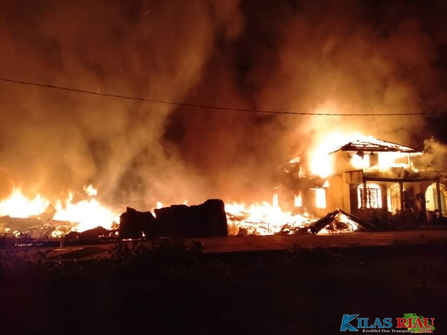 Informasi Terbaru Jumlah Rumah Terbakar di Kelurahan Khairiah Mandah