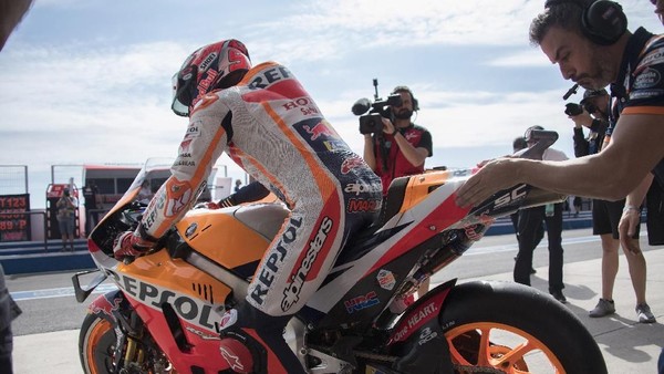 Kualifikasi MotoGP Amerika Serikat: Marquez Pole, Kedua Rossi