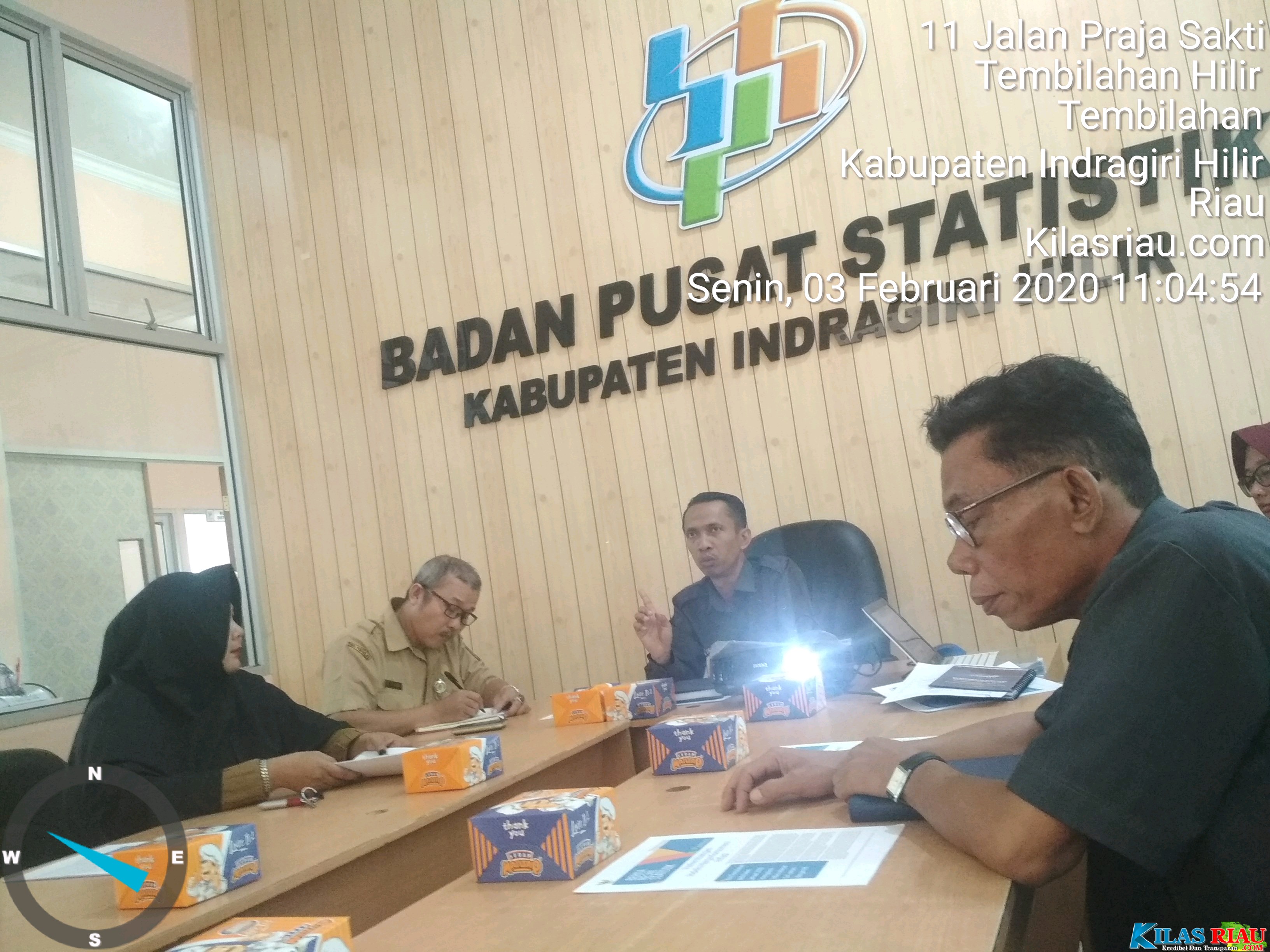 Kota Tembilahan pada bulan Januari 2020 alami Inflasi 0,41% dengan IHK