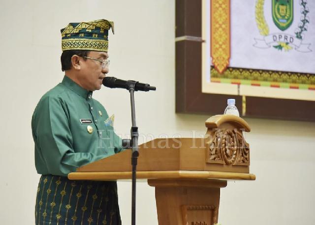 Pemkab Inhil Gelar Rapat Paripurna di DPRD dalam Rangaka Milad Ke-54