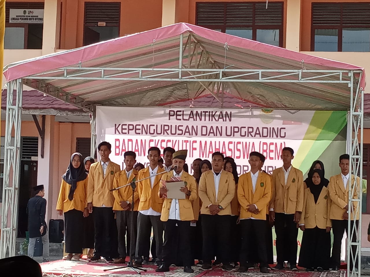 BEM Unisi Resmi Dilantik, Pemerintah Daerah Harap Sumbangsih Pemikiran Mahasiswa