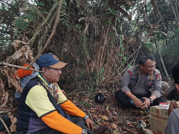 Camat Kateman Himbau Warga Tidak Lakukan Pembakaran yang Mengakibatkan Karhutla