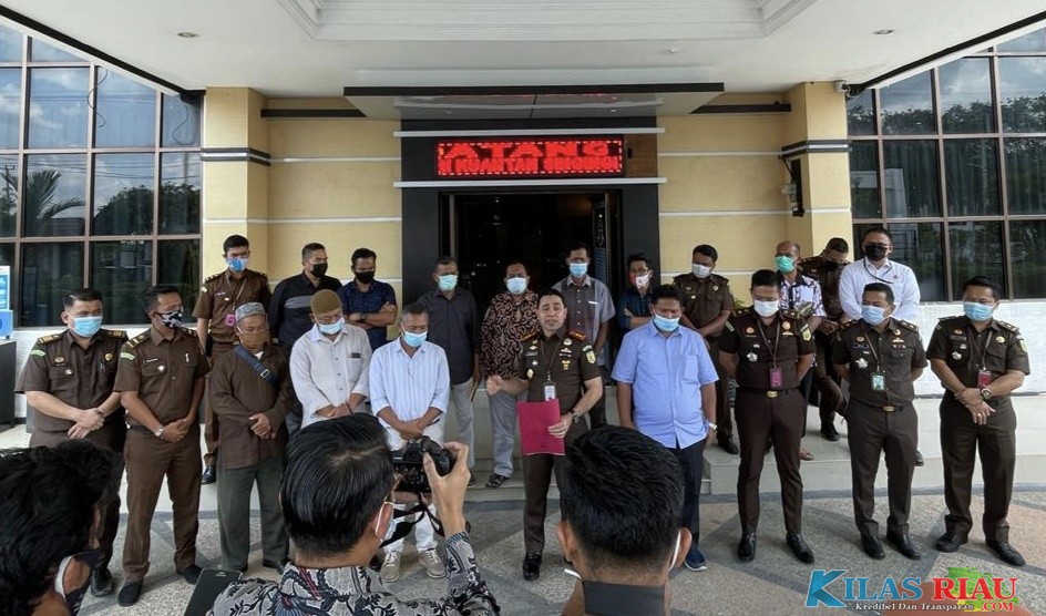 Terkait Tudingan Miring Terhadap Oknum Penegak Hukum, Kajari Kuansing Gelar Press Release