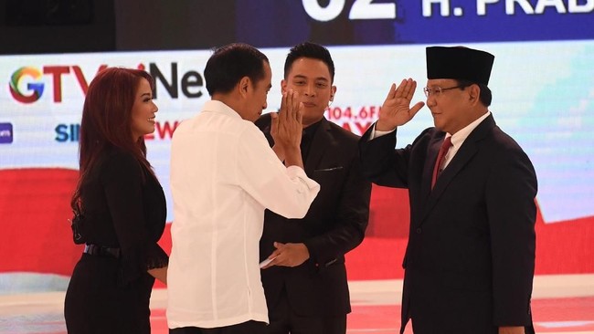 KPU Mengingatkan Jokowi dan Prabowo Tak Bicara di Luar Tema Debat Capres