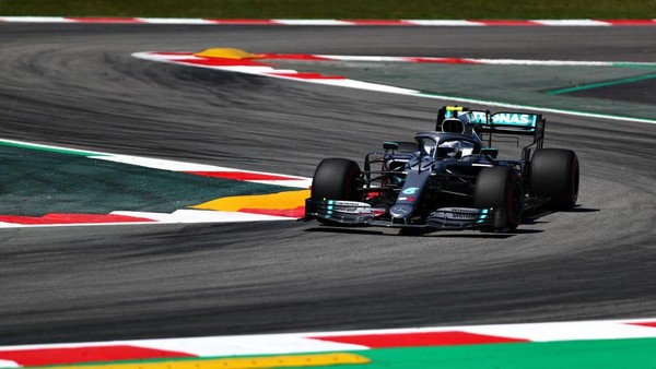 Bottas Pembalam Tercepat di Latihan Bebas Pertama GP Spanyol