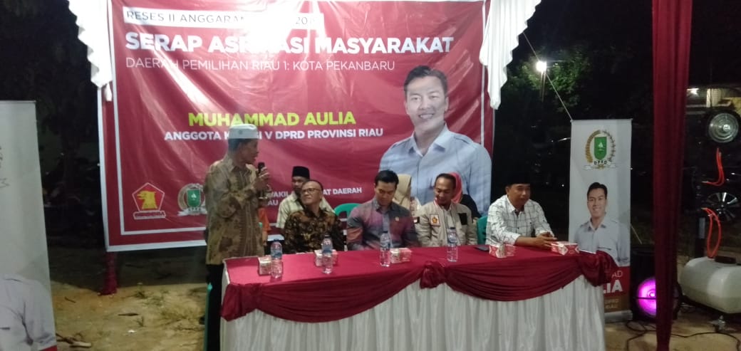 Laksanakan Reses Perdana,  Muhammad Aulia Terima Aspirasi dari Masyarakat