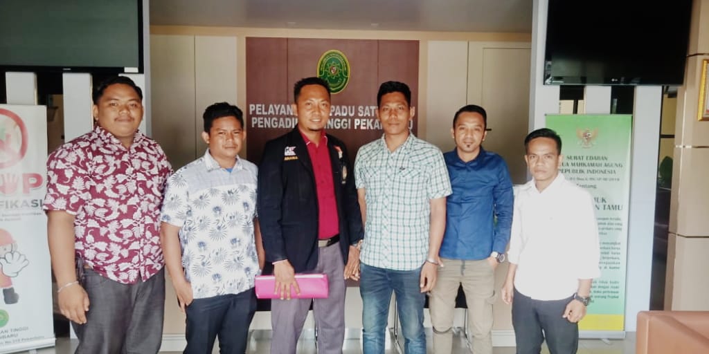 Untuk Tindak Lanjut Perwakilan Gempar Datangi Pengadilan Tinggi Provisi Riau