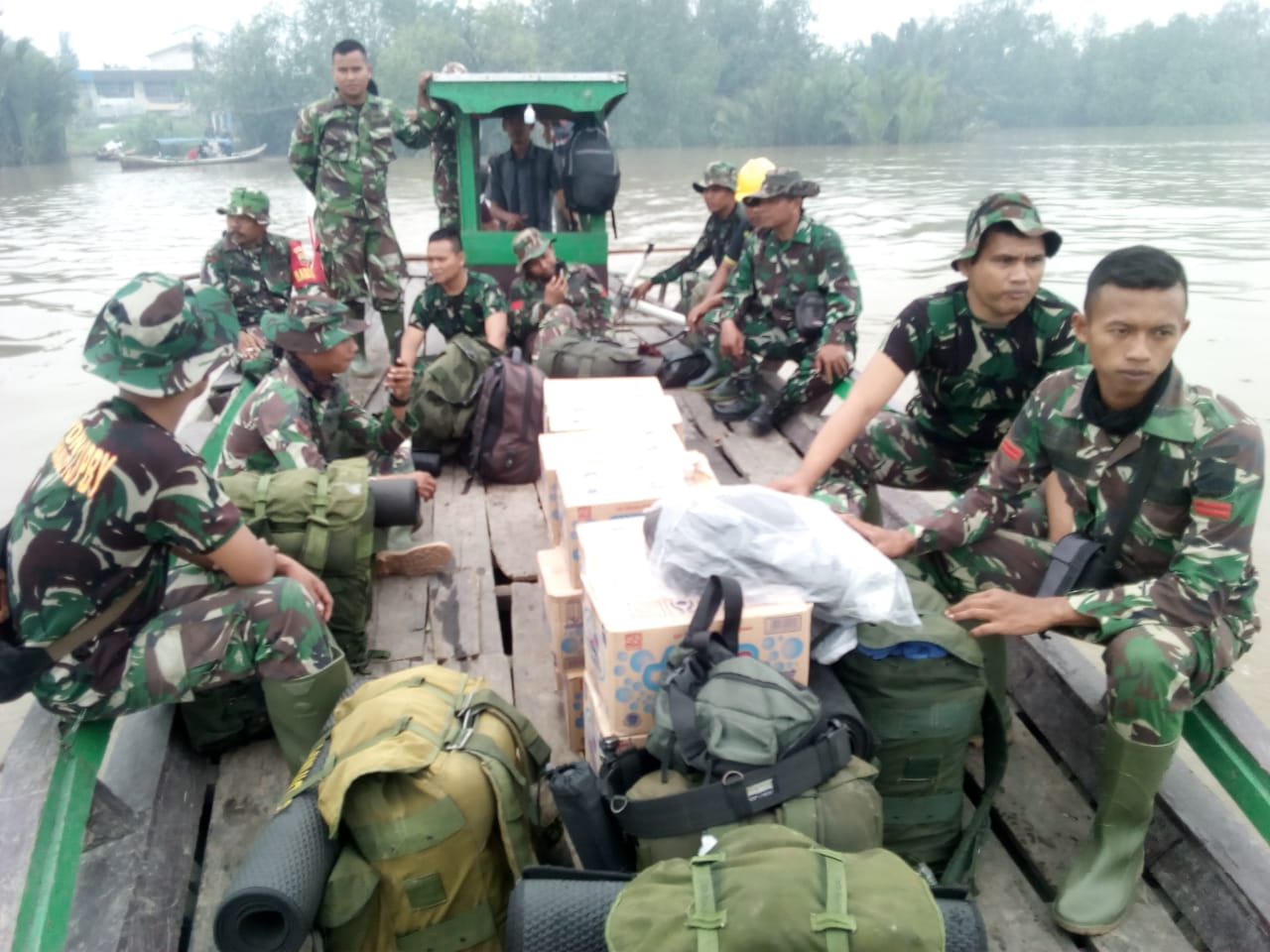 Hari Pertama TMMD ke-106 di Inhil, Satgas Dibagi ke Dua Sasaran