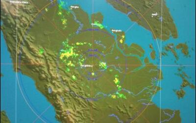 Siang Hingga Dini Hari Nanti Riau Berpotensi Diguyur Hujan