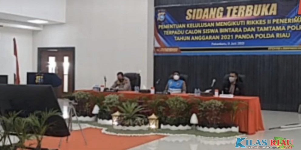 804 Calon Siswa Bintara/Tamtama TA 2021 Polda Riau Lolos Ketahap Pemeriksaan Kesehatan II