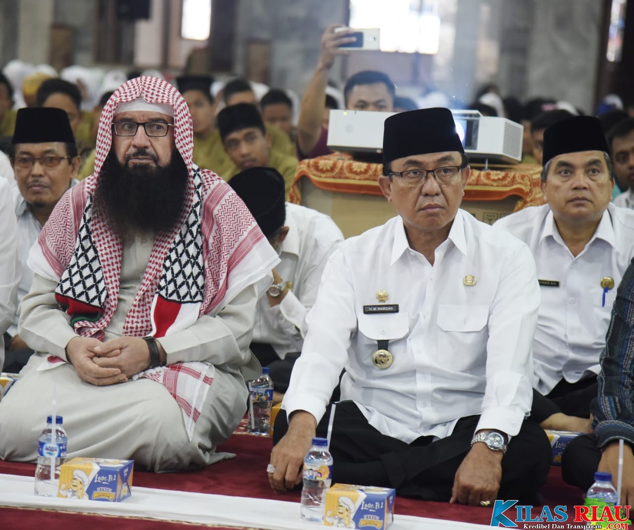 'Al - Aqsa Dalam Bahaya', Bupati Inhil Sambut Kedatangan Dr Muraweh Mousa Nassar