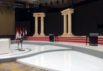 Menjelang Debat Kedua, Tidak Ada Podium Bagi Calon Presiden