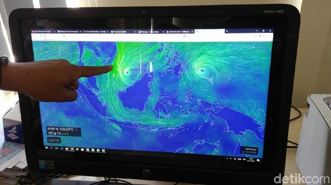 BMKG: NTT Berpeluang Terkena Dampak Bibit Siklon Tropis