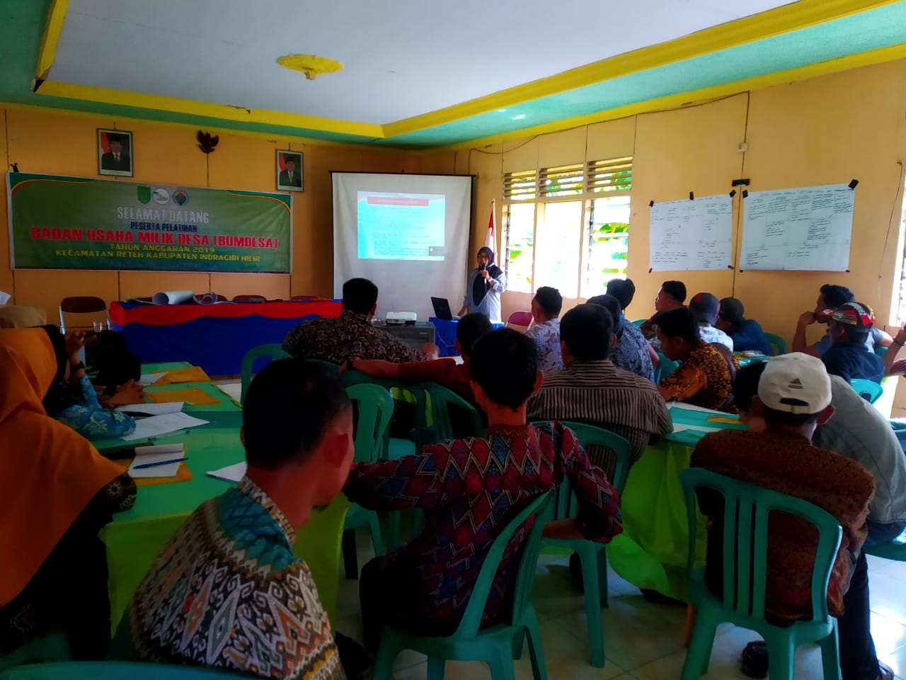 FMB DMIJ PT Sampaikan Materi Pengembangan Unit Usaha BUMDes Se- Kecamatan Reteh