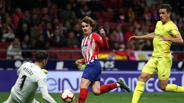 Ini Hasil Liga Spanyol: Atletico Kalahkan Girona 2-0