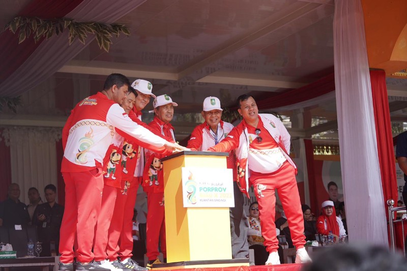 Gubernur Riau Harapkan Atlet di Porprov Berlaga Gapai Prestasi di PON mendatang