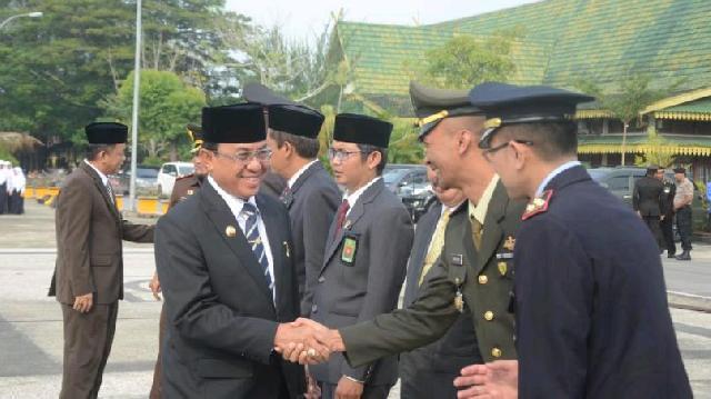 Hari Kesaktian Pancasila, Bupati Wardan Pimpinan Upacara