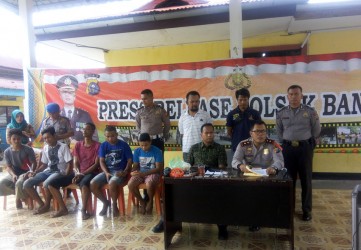 Sepekan Sudah, Polsek Bangko Ungkap Lima Kejahatan Ini