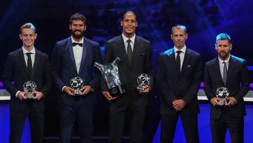 Nomine Penghargaan The Best FIFA 2019 Ronaldo, Messi, dan Van Dijk