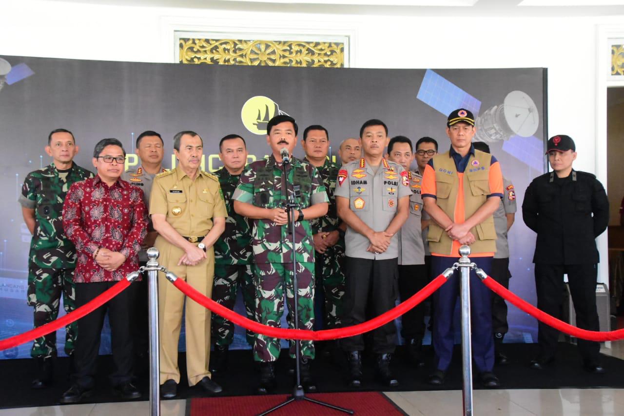 Panglima TNI dan Kapolri Resmikan Aplikasi Lancang Kuning Nusantara
