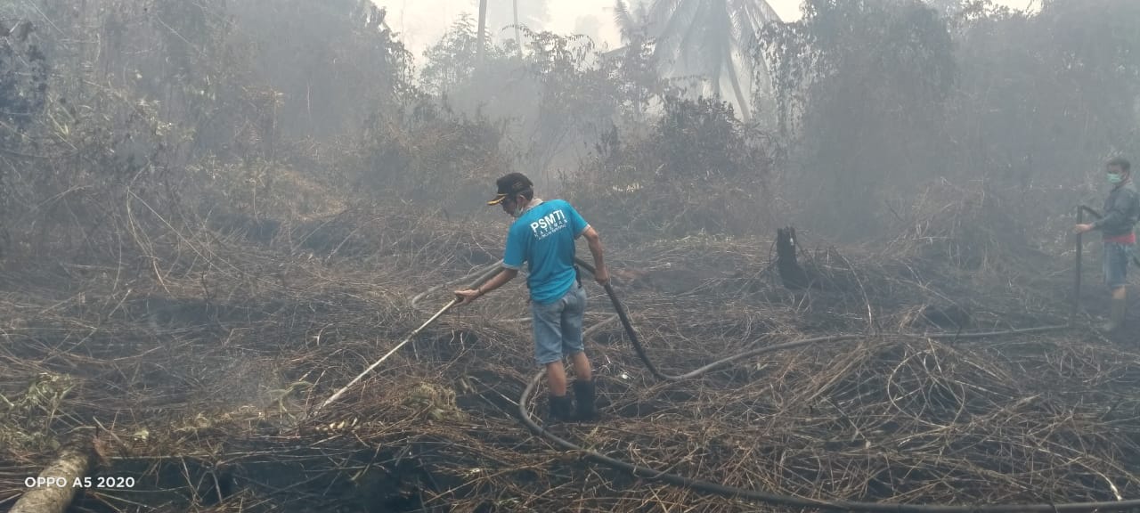 Ketua PSMTI Kateman : Terimakasih Bapak Kapolres Inhil Dan Tim Karhutla