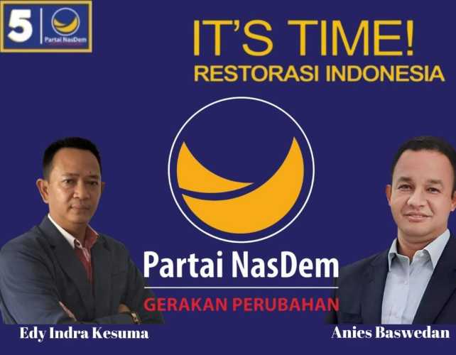 Terima Mandat Tanjak Riau, Edy Indra Kesuma Siap Anies Baswedan Capres 2024