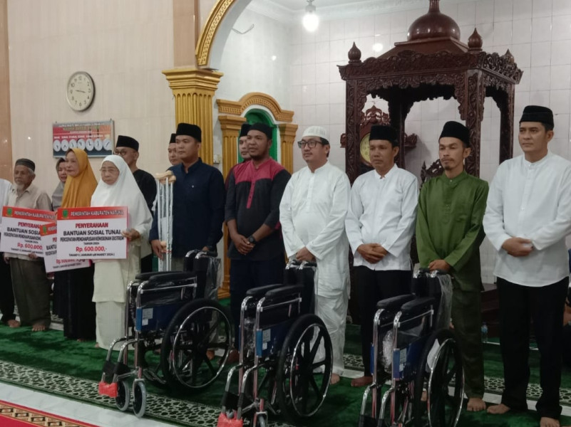 Safari Ramadhan 1445 H, Pemkab Natuna Kunjungi Masjid Raya An-Nur Sedanau