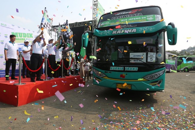 BPJS TK Tahun Ini Berangkatkan 13.000 Peserta Mudik