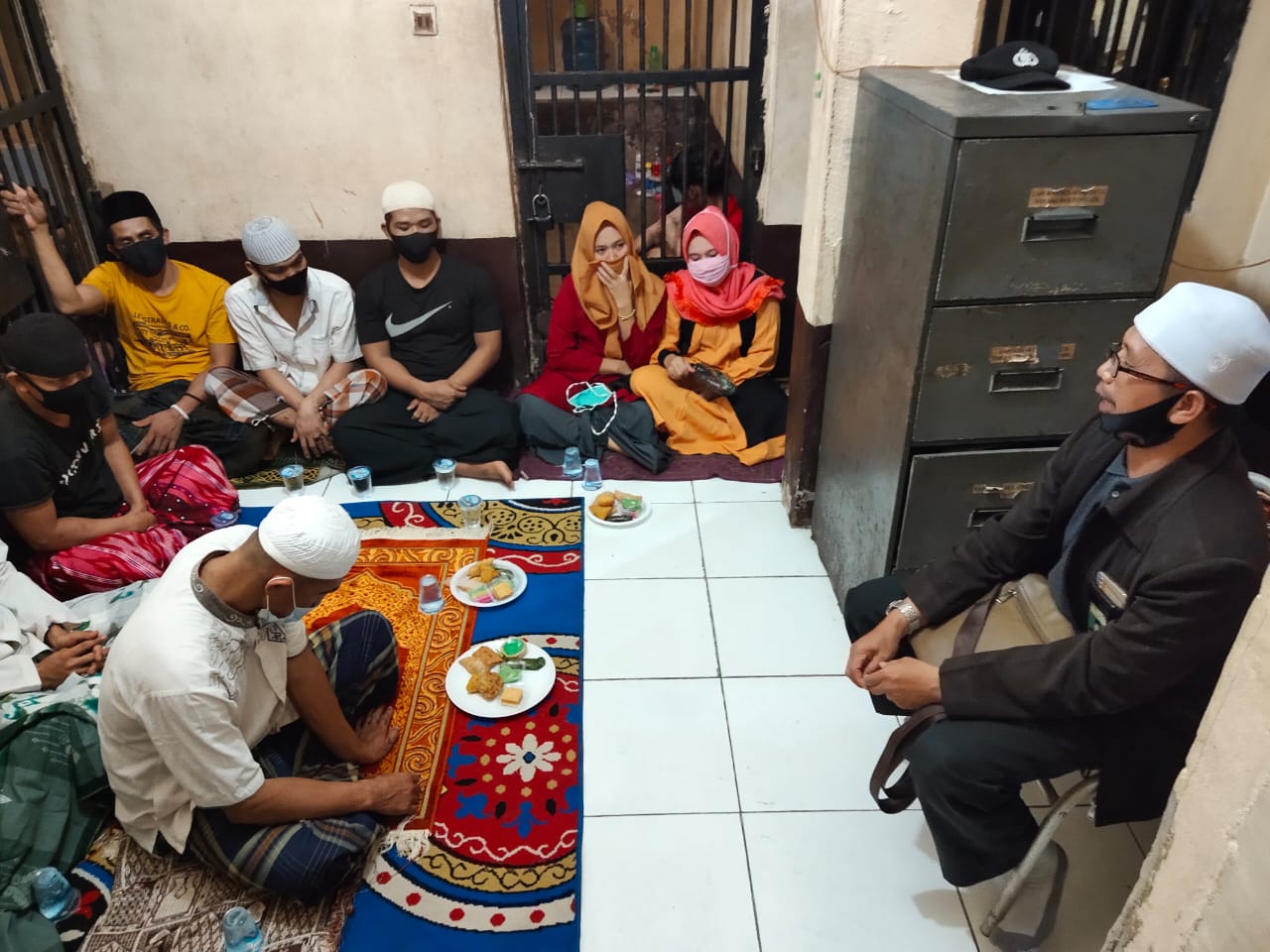 Polres Inhil Gelar Kegiatan Siraman Rohani dan Pembinaan Mental Bagi Para Tahanan