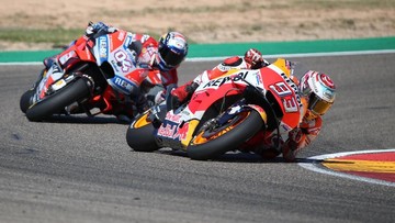 Dovizioso Kalahkan Marquez