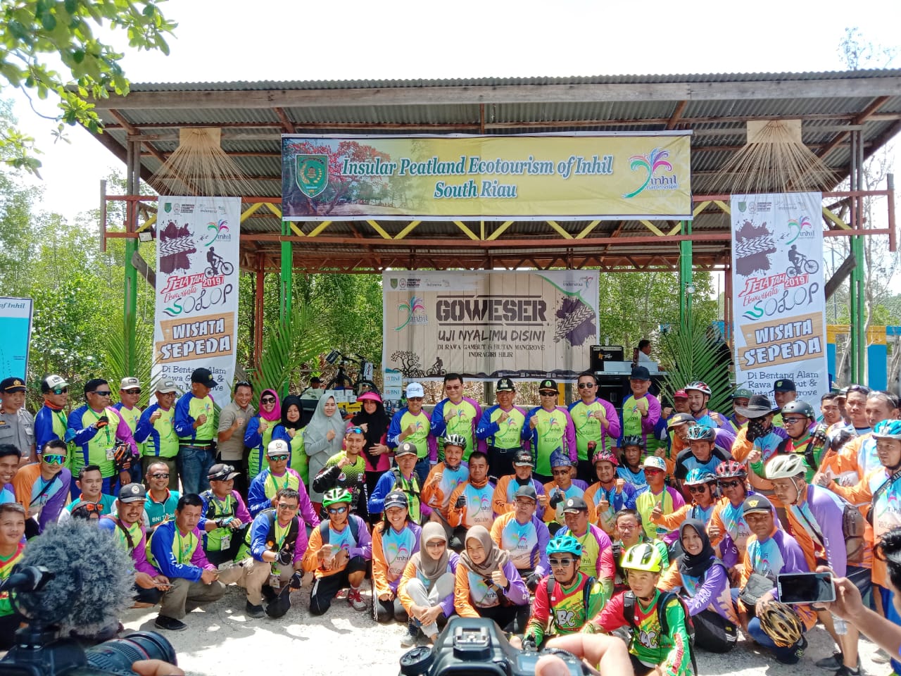 Ini Pesan Gubri H Syamsuar Kepada Masyarakat Desa Pulau Cawan dan Pemerintah