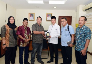 Komisi I DPRD Inhil Minta Masukan dan Saran Tentang Proses Kerjasama Humas Riau dengan media