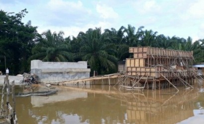 Dinas PUPR Cari Dana Melanjutkan Pembangunan Jembatan Mahato-Suka Damai
