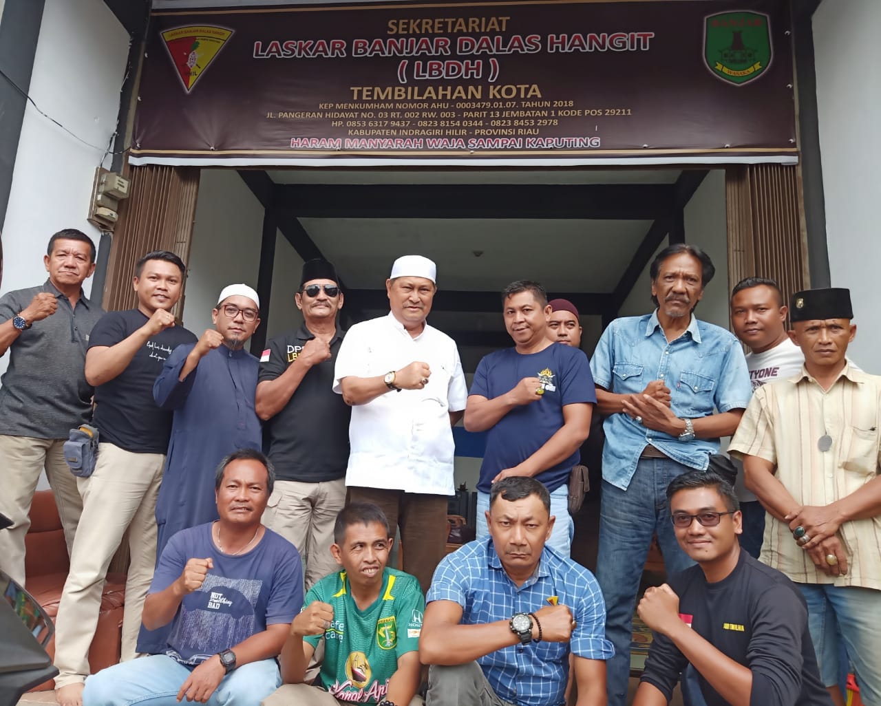 Wabup Inhil Hadiri Agenda Silaturahmi LBDH Kabupaten Inhil