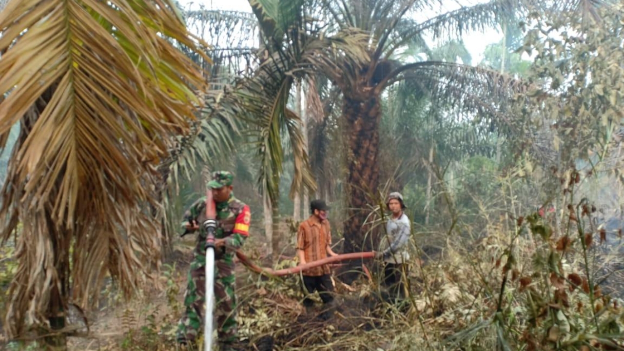 Koramil 09 Dapat Penambahan Pasukan 10 Orang Dari  Yonarhanudse 13/PBY Pekanbaru