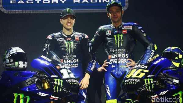 Rossi-Vinales Kenalkan Motor Baru di Jakarta: Indonesia Tak Boleh di Lewatkan Sejarah