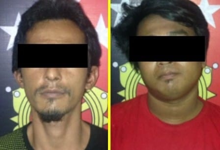 Saat Pesta Sabu, Dua Pria Ini Tak Berkutik Saat di Grebek Polisi