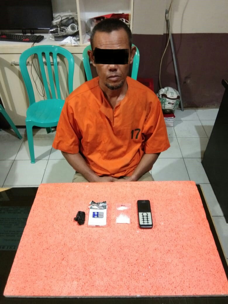 Berawal dari Laporan Masyarakat, HD Dibekuk di Samping Kantor Bea Cukai Tembilahan