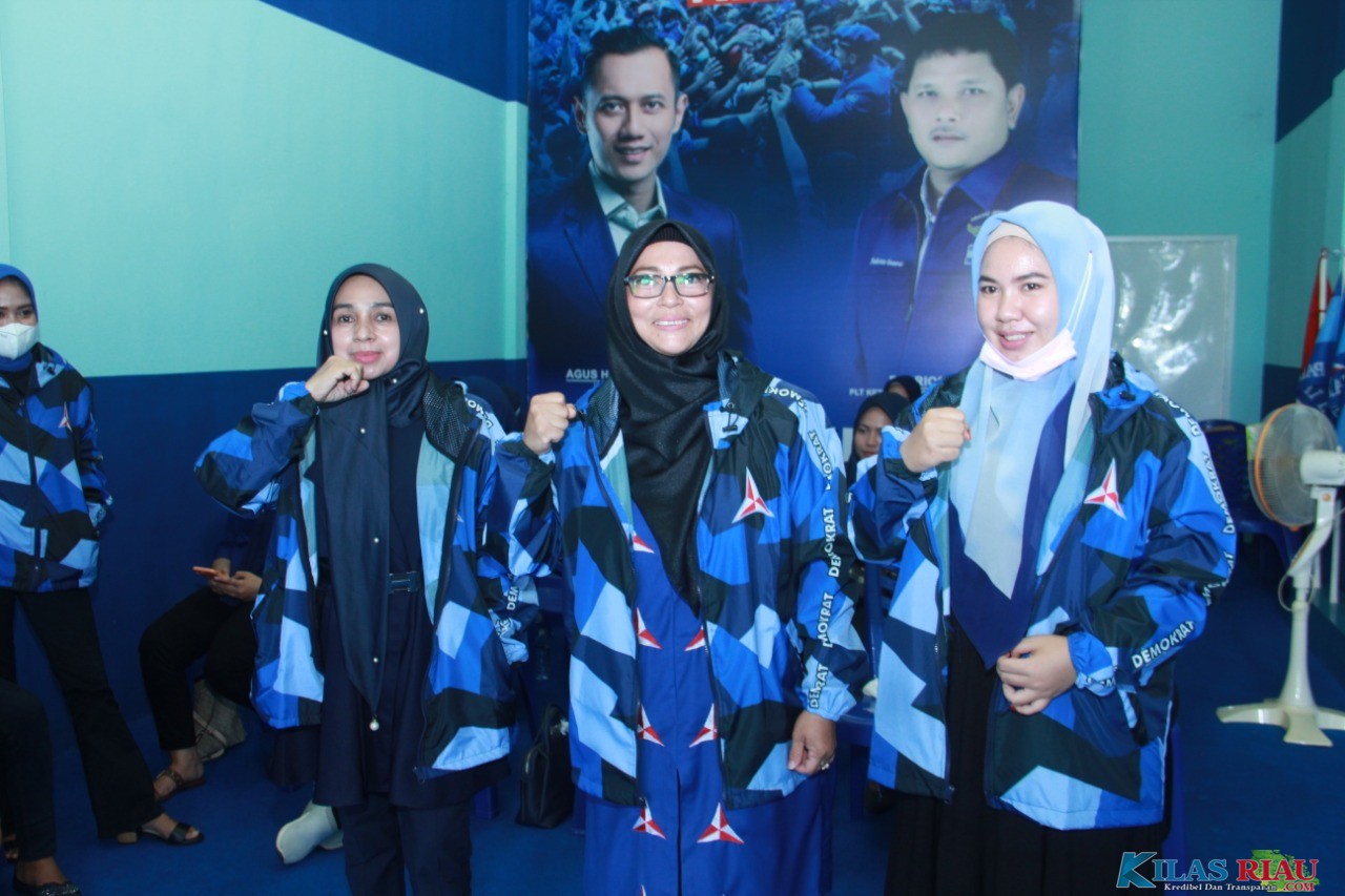 Srikandi Demokrat Kuansing Dikukuhkan, Annisa Pohan Yudhoyono Ikut Hadir