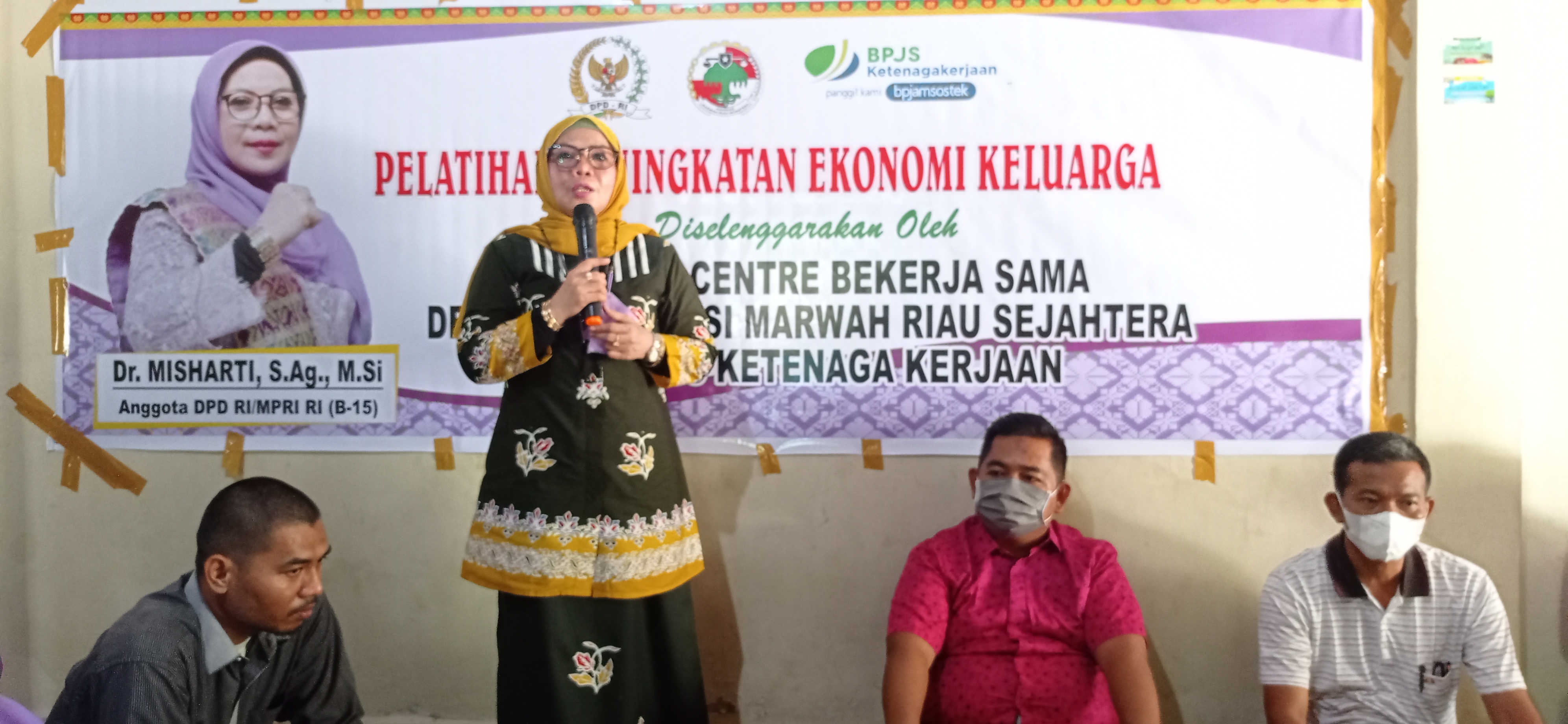 Misharti Center dan Koperasi Marwah Riau Sejahtera Gelar Pelatihan Peningkatan Ekonomi Keluarga