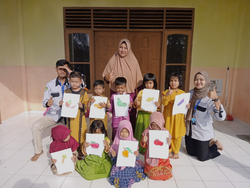 Mahasiswa Kukerta Universitas Riau Laksanakan Pengenalan dan Pencegahan Stunting di Desa Pongkai Istiqomah