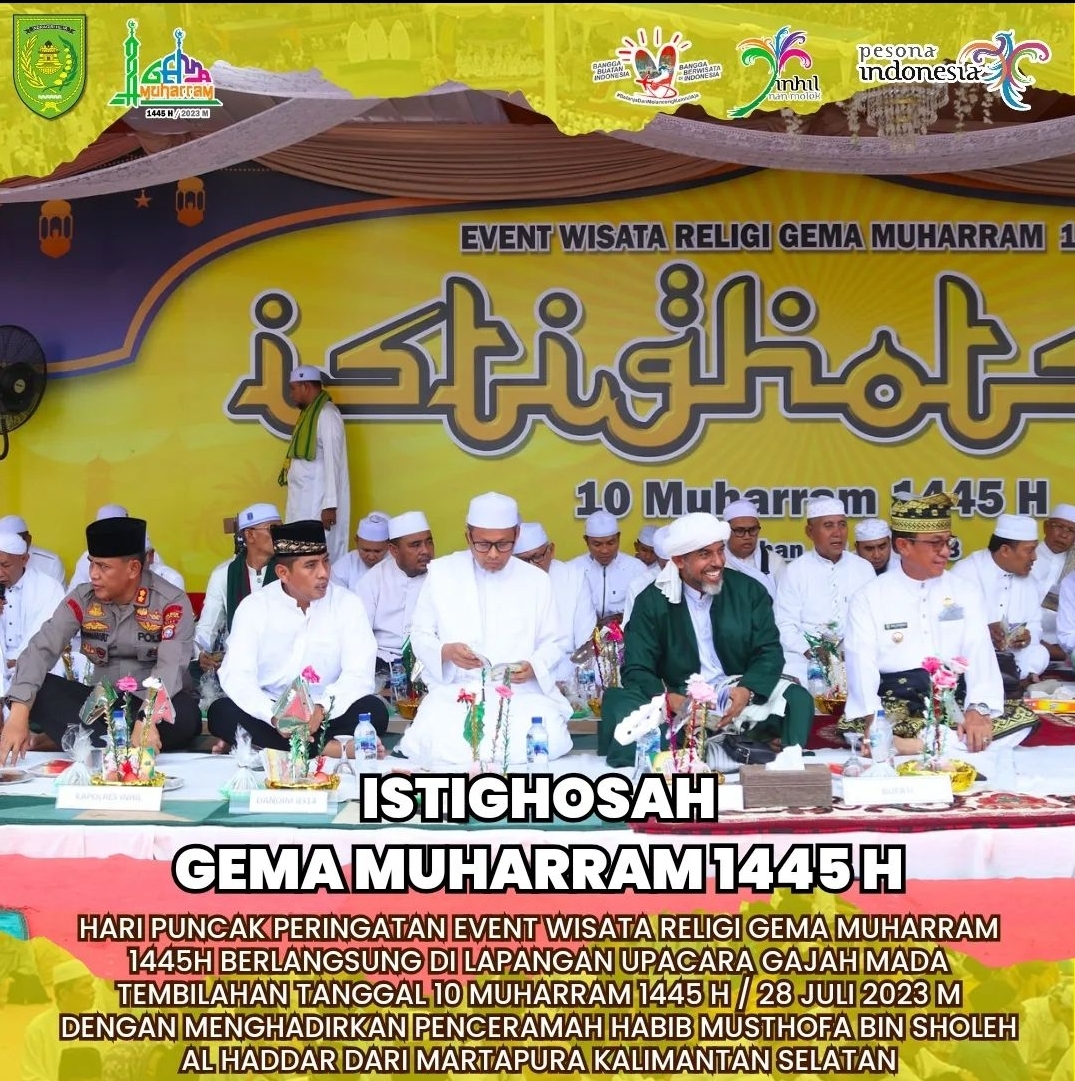 Puncak Event Wisata Religi, Gema Muharram di Indragiri Hilir